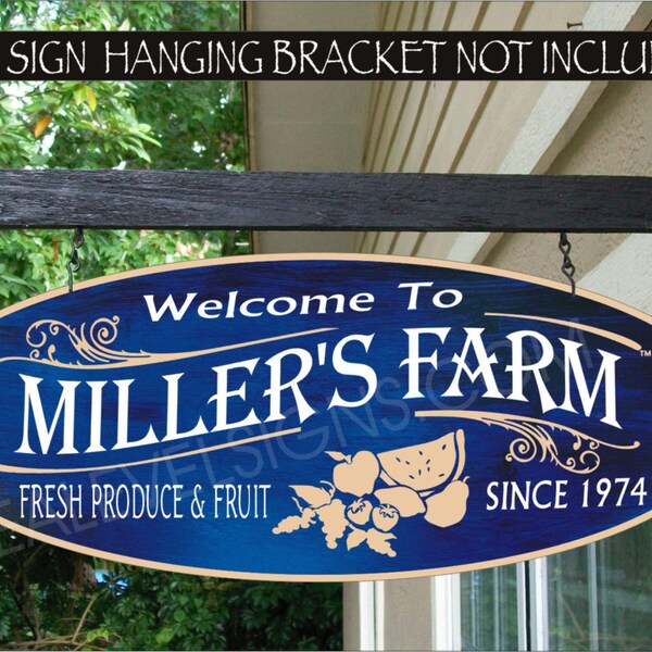 Fruit Stand Sign Etsy