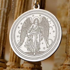 Colar com Pingente do Arcanjo Gabriel: Arauto de Mensagens, Orientação Divina