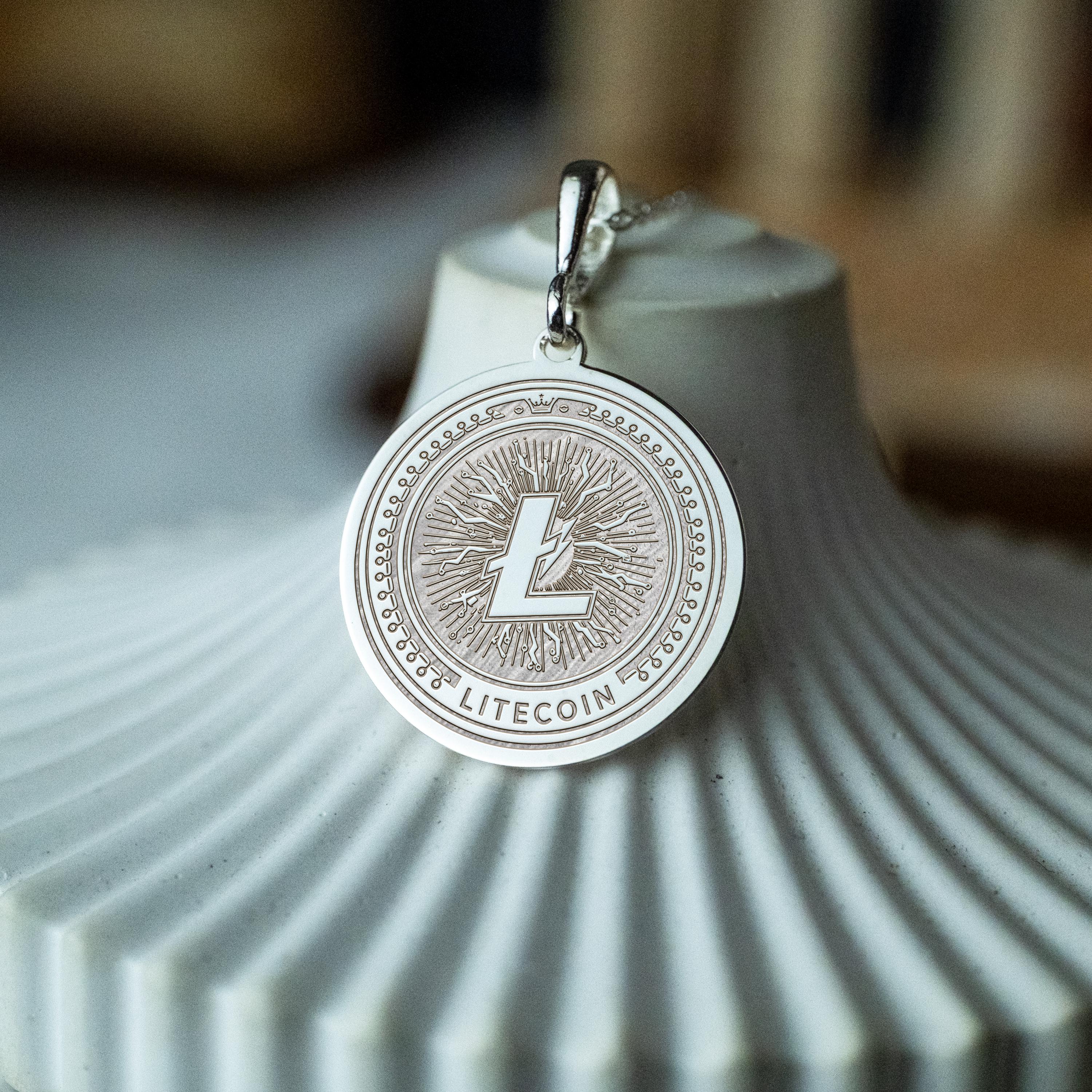 Litecoin Necklace - Etsy