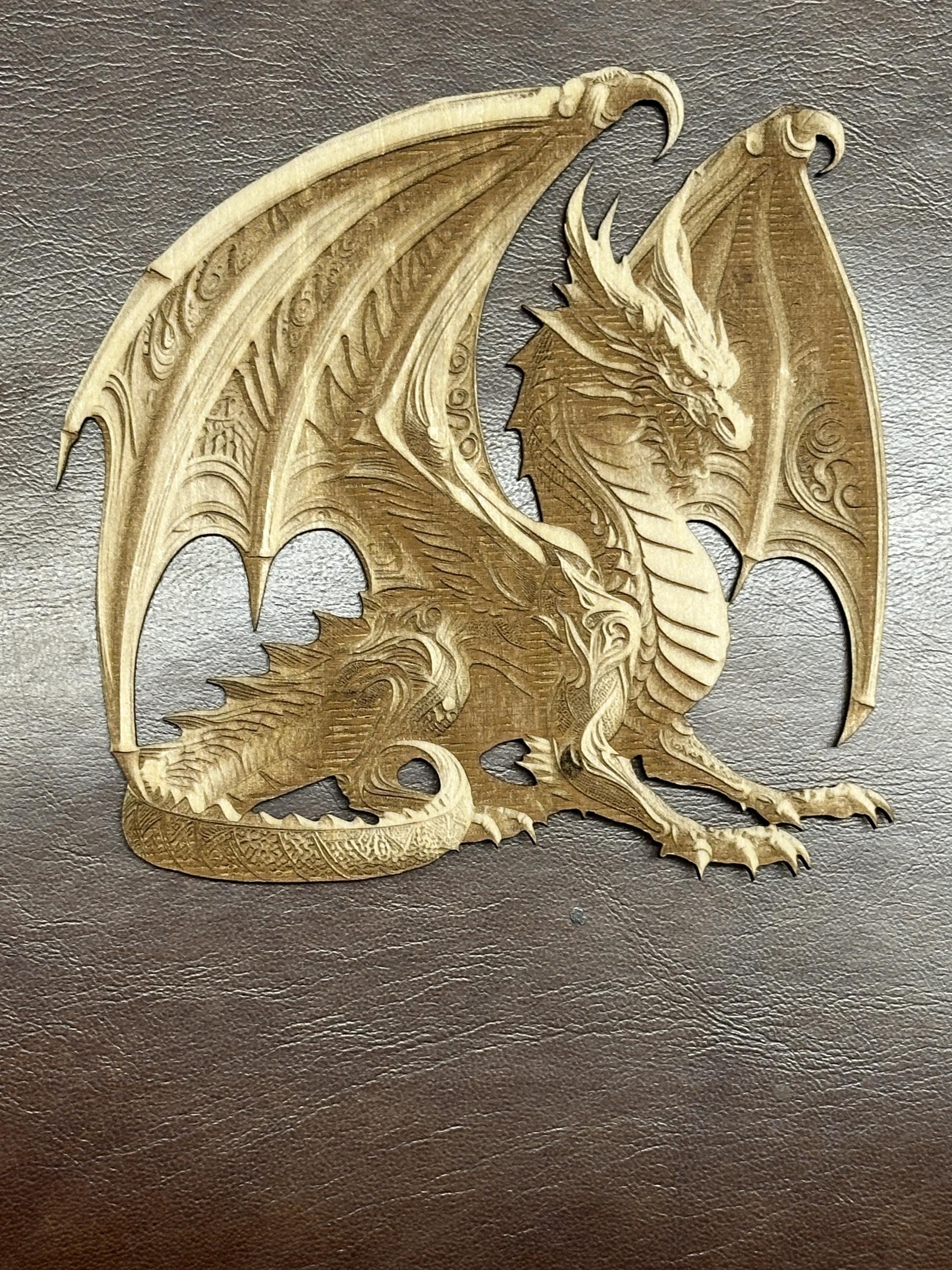 Wood dragon - Etsy 日本