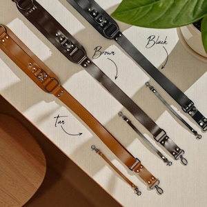 Leather Camera Strap, Shoulder Camera Strap, Camera Strap, Single Camera Harness, Camera Harness, Single Camera Strap, Camera Shoulder Strap
