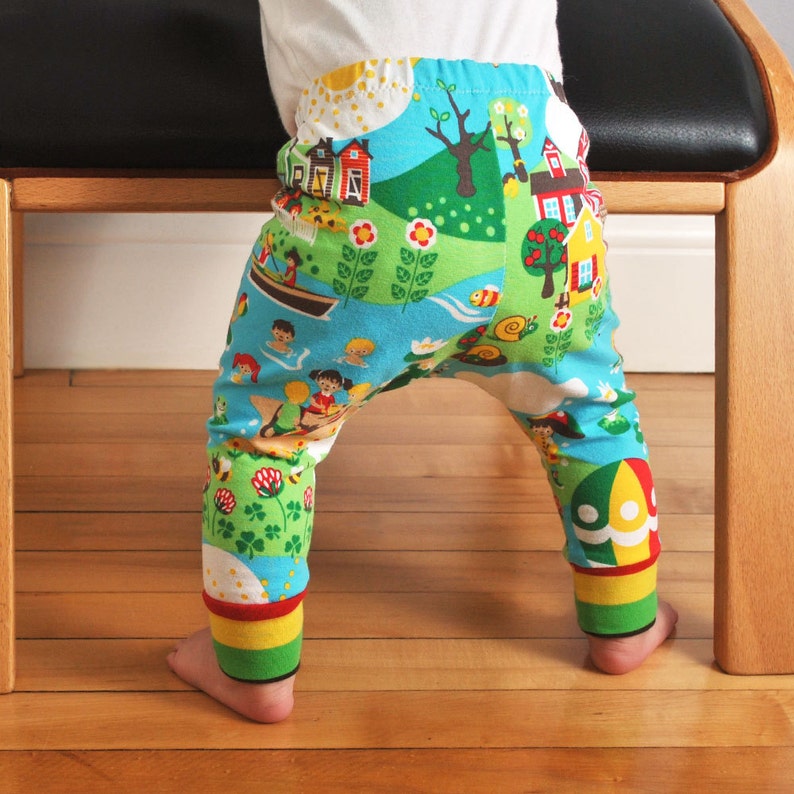 Baby Leggings Pdf Pattern With Cuffs // Photo Tutorial // Etsy New