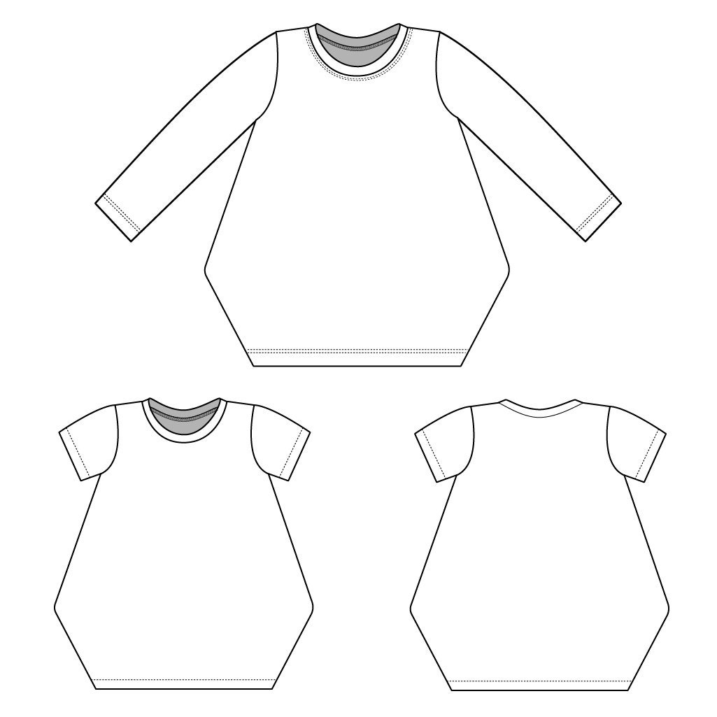 Angled Dress Sewing Pattern Pdf Download Pattern 115 Sizes | Etsy