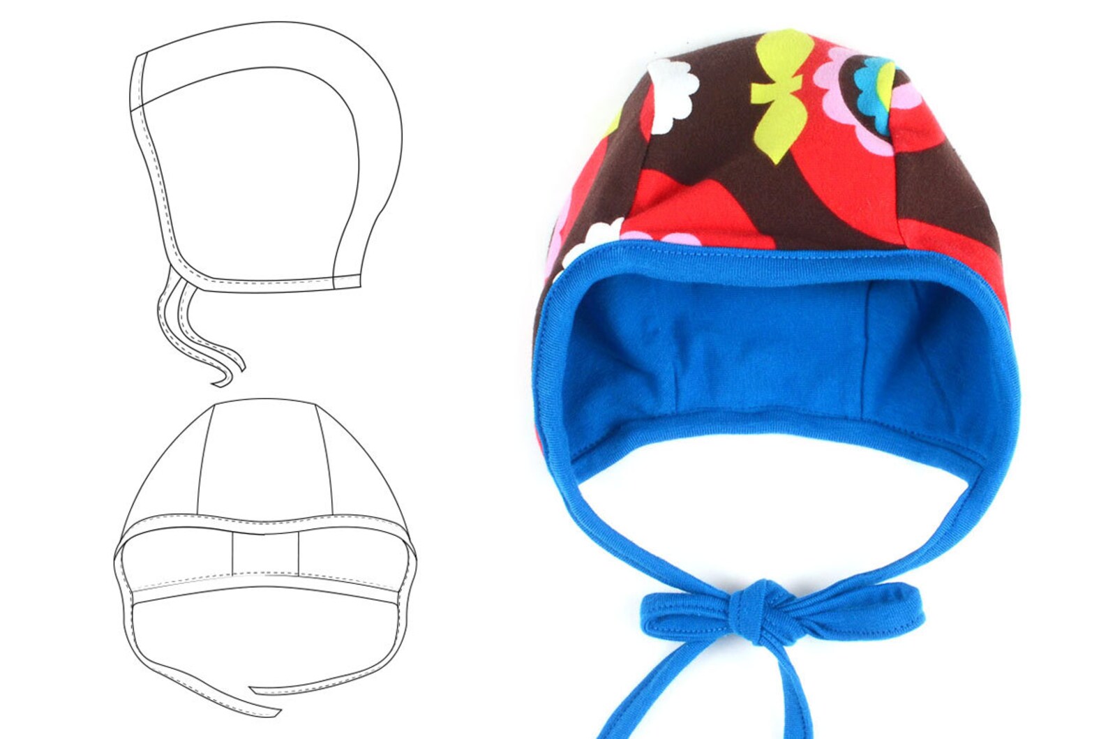 Baby Helmet Hat Sewing Pattern // Photo Tutorial // Pdf Etsy