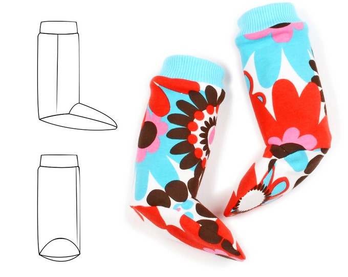 Baby Leg Warmer Sewing Pattern // Digital Download // Photo Tutorial