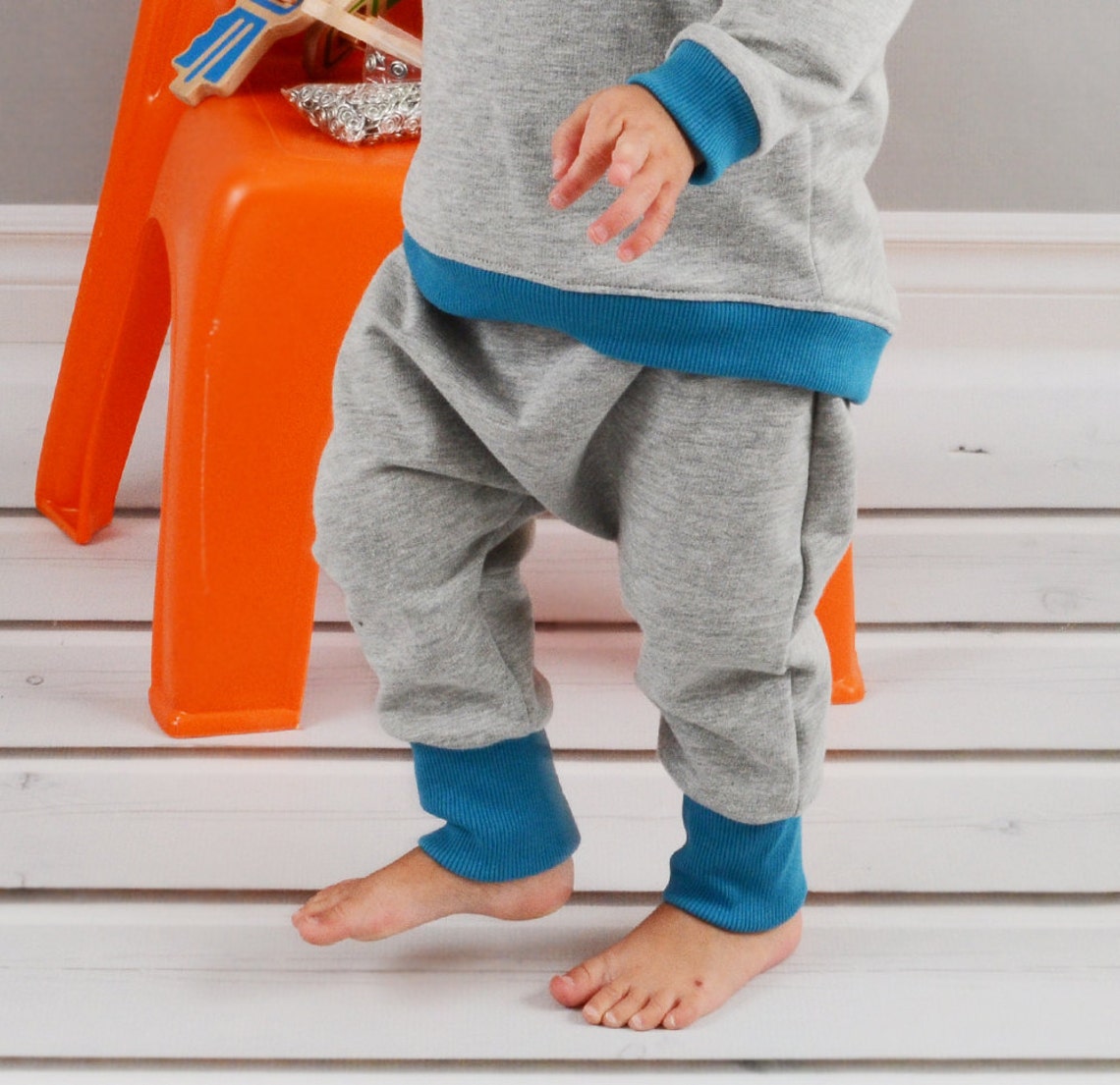 Kids Harem Pants Sewing Pattern // Digital Download // Photo Etsy