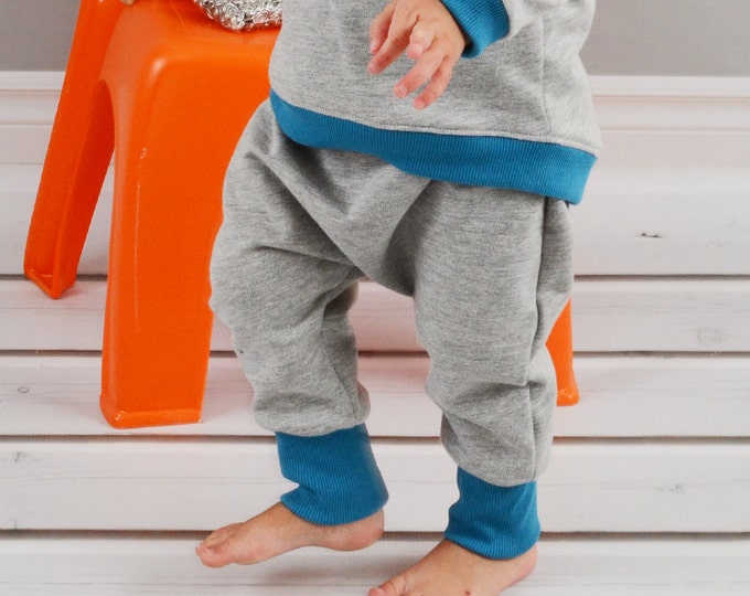 Kids Harem Pants Sewing Pattern // Digital Download // Photo Tutorial