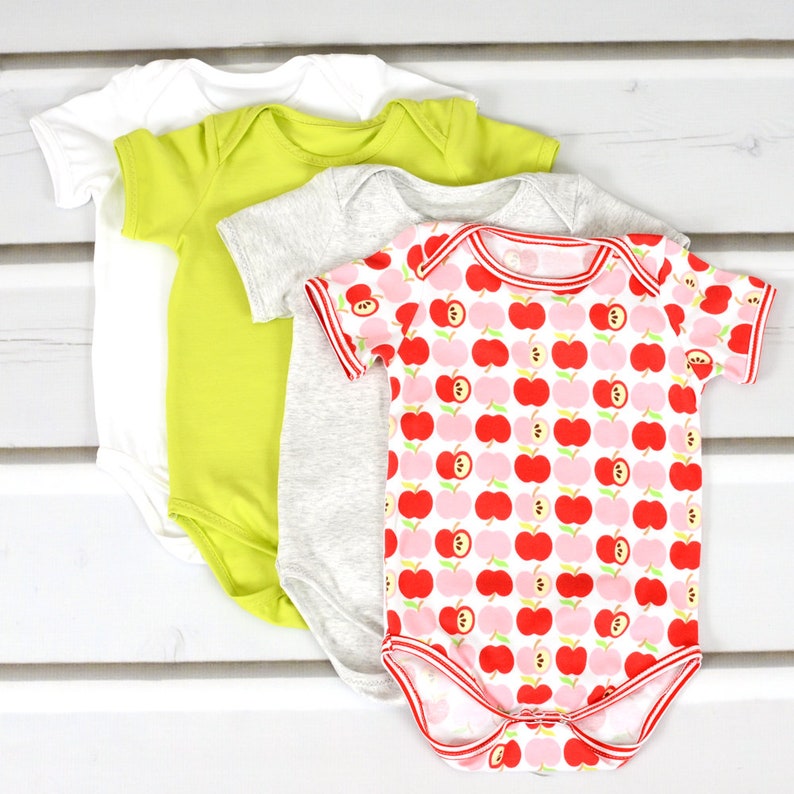 Baby Onesie Pattern PDF Summer Winter Sewing Pattern baby-onesie-pattern-pdf-summer-winter-sewing-pattern