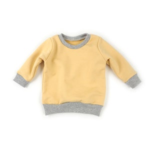 Children crew neck sweatshirt sewing pattern // digital download // photo tutorial //  sizes 0-6T // #32