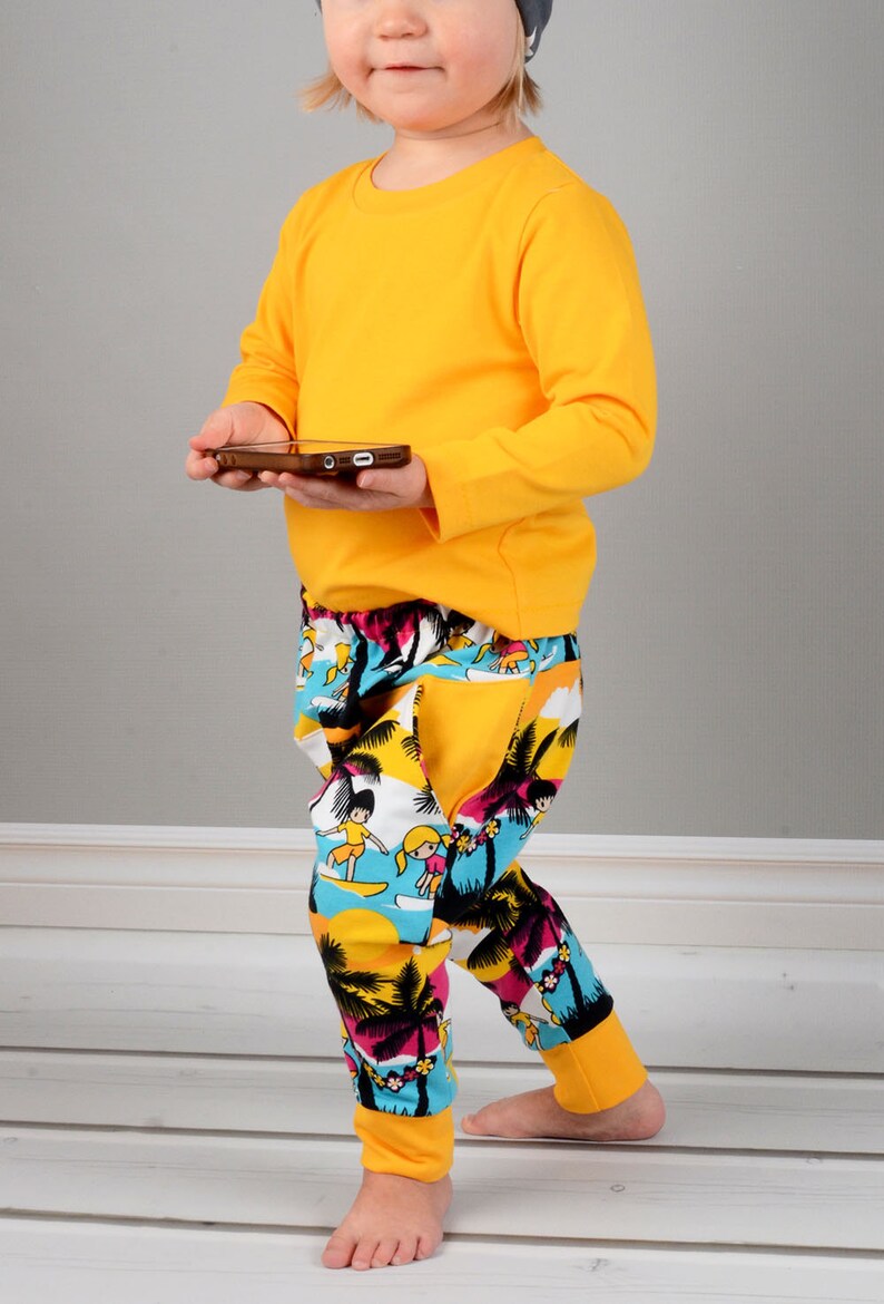 Baggy Pocket Pants Sewing Pattern for Baby and Toddler // - Etsy