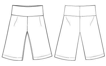 Wide Leg Yoga Pants Sewing Pattern // Photo Tutorial // - Etsy
