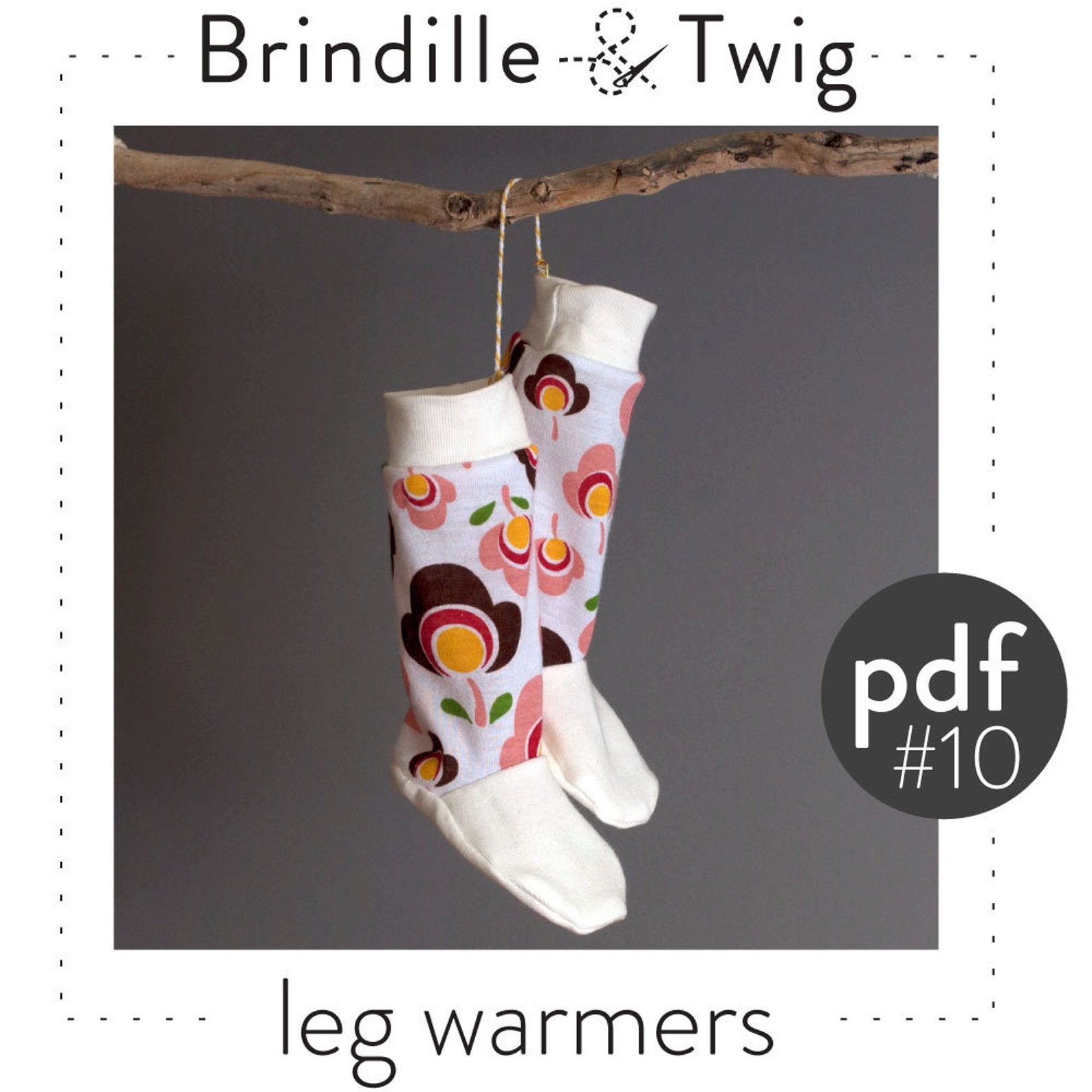 Baby Leg Warmer Sewing Pattern // Digital Download // Photo Etsy
