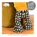 Kids bell bottoms pdf sewing pattern // photo tutorial // 0M-6T // #30 