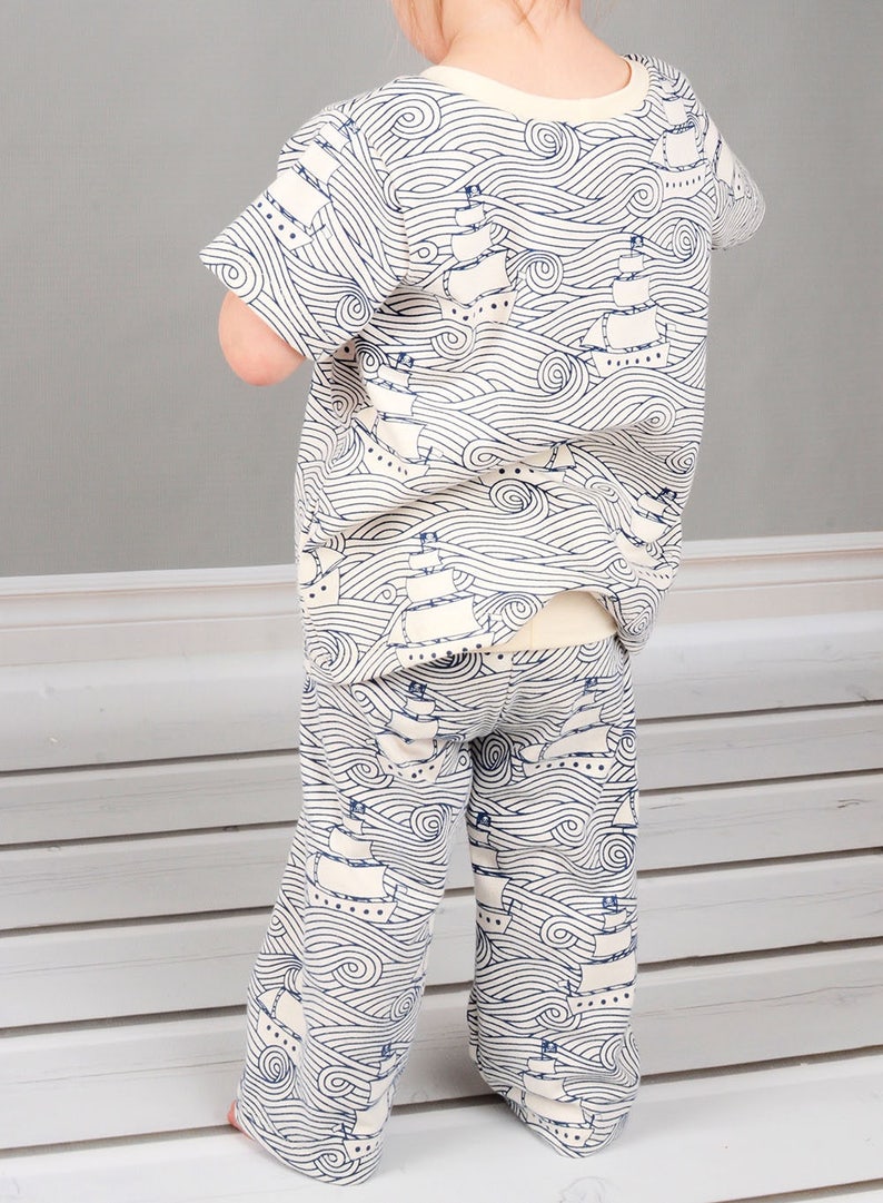 Wide leg yoga pants sewing pattern // photo tutorial // | Etsy