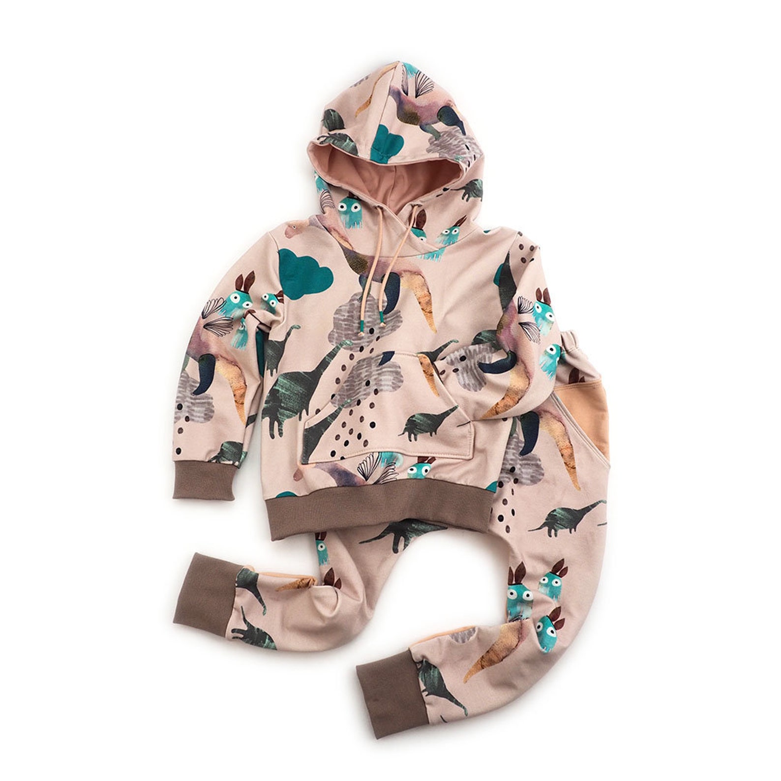 Kids Hoodie Sewing Pattern Easy Instructions in Photo Etsy