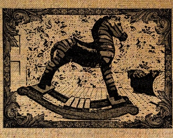 tiger rocking horse