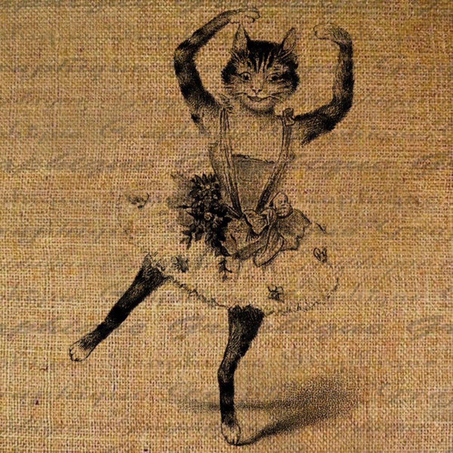 Cat ballerina