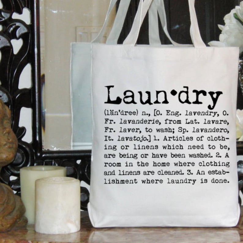 LAUNDRY Dictionary DEFINITION Text Script Digital Collage Etsy