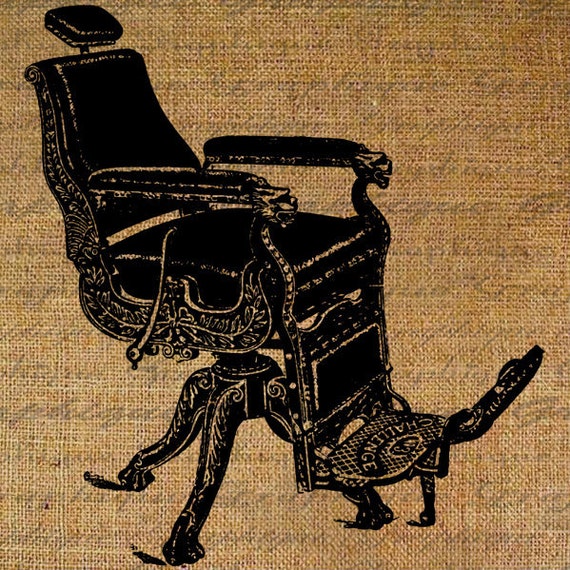 Items Similar To Barbers Chair Hairdresser Hairdressing Vintage Hair