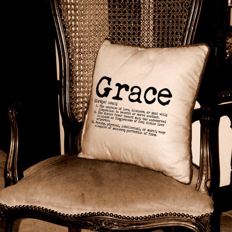 GRACE Dictionary DEFNITION Text Word Digital Collage Sheet Etsy