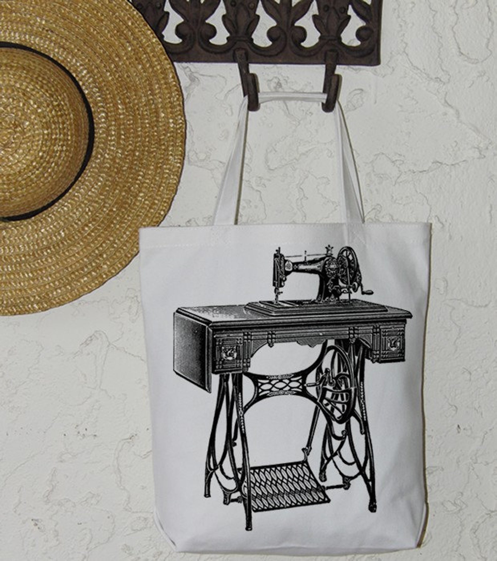 Antique Sewing Machine Digital Image Download Transfers to Etsy