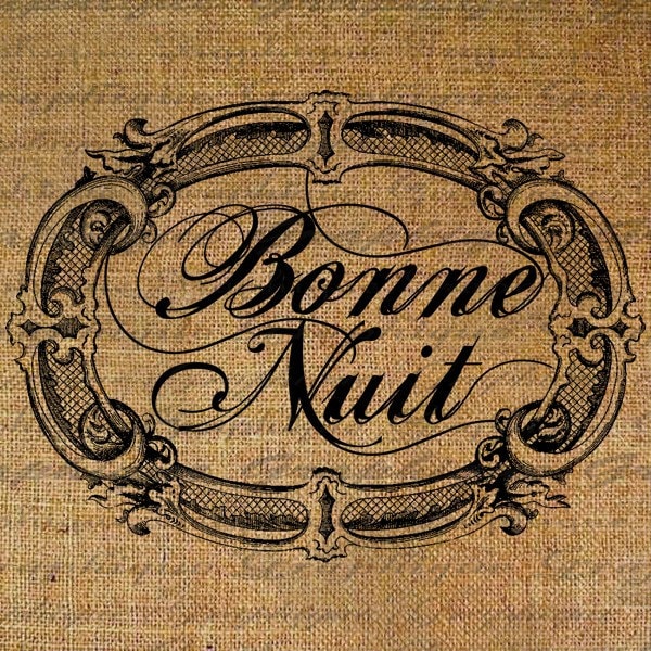 Bonne Nuit - Etsy