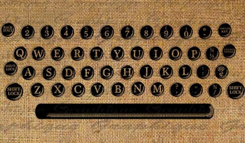 old typewriter keyboard layout old typewriter keyboard layout
