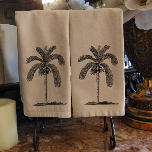 Botanical Palm Tree Digital Image Download Sheet Transfer To Etsy