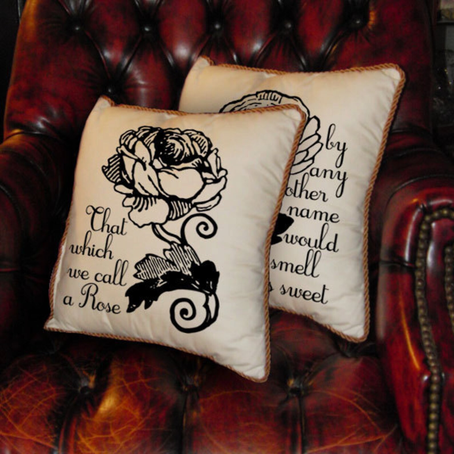 That Which We Call a ROSE Shakespeare Digital Collage Sheet Etsy