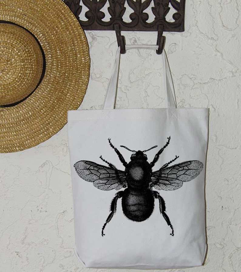 Large Bumble Bee Digital Image Download Sheet Transfer To Pillows Totes Tea Towels Burlap No 2156