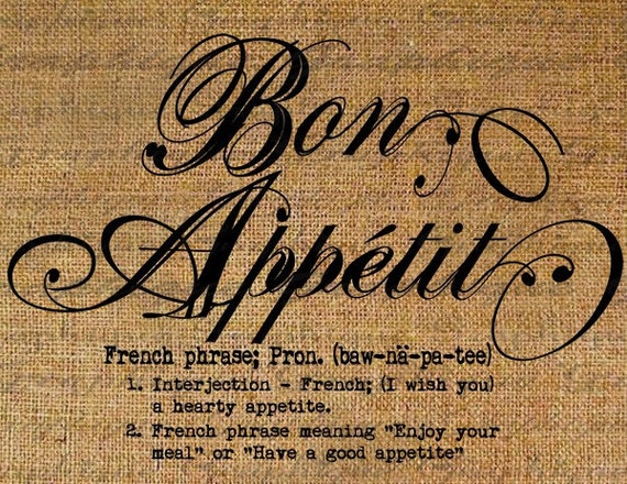 Bon appétit meaning