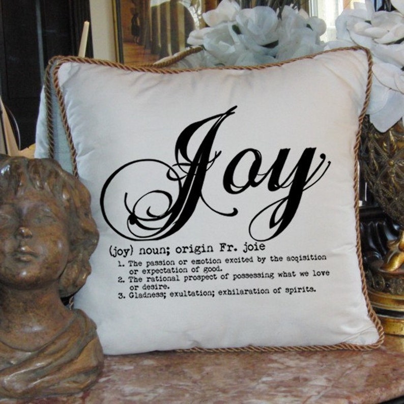 Definition JOY Text Typography Words Digital Image Download Etsy