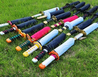 Demon Slayer One Piece Bleach Katana Umbrella | Anime Sword Handle Umbrella | Kimetsu No Yaiba Samurai Style Cosplay Gift