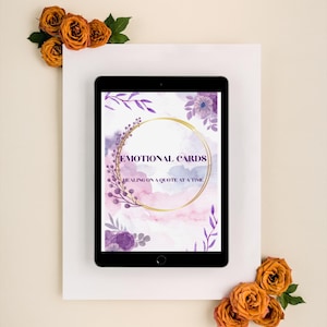 LuminaPositive Emotional Cards – 27 Printable Self-Healing Quotes for Daily Mindfulness & Self-Love