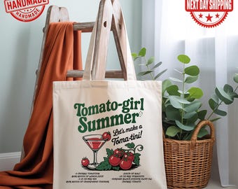 Sac fourre-tout Tomato Market : sac à bandoulière en toile de style vintage