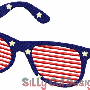 Stars and Stripes Embroidery Design