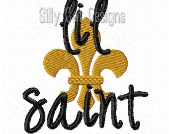 Lil Saint Fleur De Lis Embroidery Design