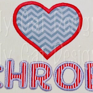 Heart Throb Applique Design