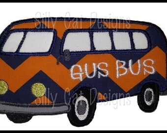 Gus Bus Applique Design