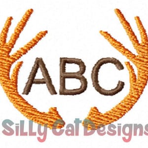 Antlers Machine Embroidery Design