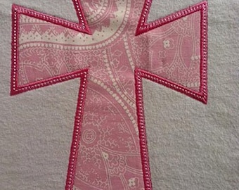 Cross Applique Machine Embroidery Design