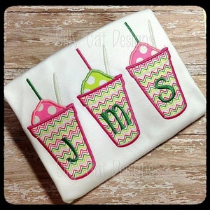 Snowball Trio Applique Machine Embroidery Design