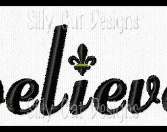 Fleur De Lis Machine Embroidery Design 4X4 Hoop - Etsy