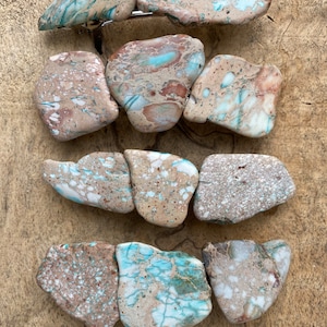 Boho Stone Hair Clip: Turquoise Jasper Barrette