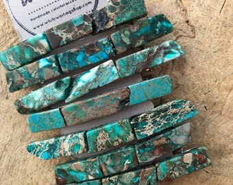 BARRETTE HAIR CLIP BLUE FAUX TURQUOISE MEDIUM SIZE BARRETTE HAIR CLIP BLUE FAUX TURQUOISE MEDIUM SIZE