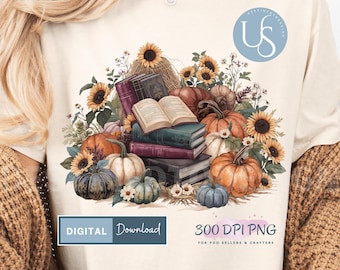 Tout est réservé pour l'automne PNG, amateur de livres Png, mignon amoureux des livres automne, lecteur de livre Png, amateur de livres Png, lecture d'automne PNG, lecture de livre d'automne automne