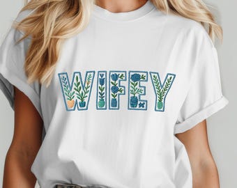 Wifey PNG, Wifey Sublimation designs, Wedding PNG, Bridal Party Shirt PNG, Bridal png, bride to be, Wifey Design, honeymoon png, trendy wife