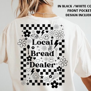 Baking shirt png, retro homestead,local bread dealer tshirt,sublimation design, sourdough gift,baker gift png, baking becase murder is wrong