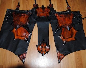 LARP Dragon Slayer's Leather War Kilt Armor