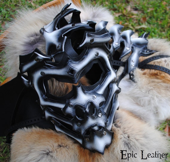 Bone Scorpion Leather Mask Inspired by Mortal Kombat - Etsy Bone Scorpion Leather Mask Inspired by Mortal Kombat - Etsy